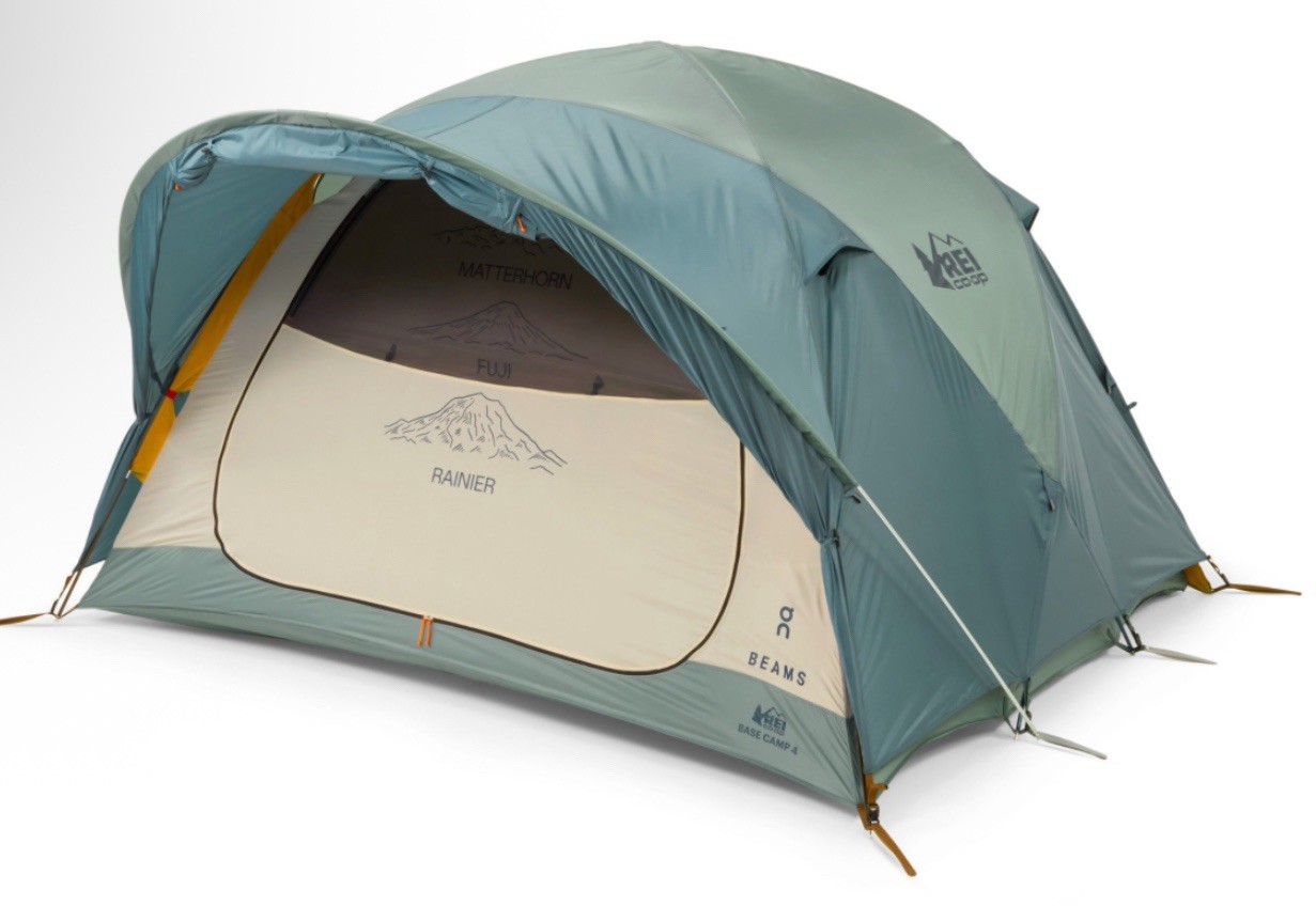 REI Co-op On Running x BEAMS x REI Co-op Base Camp 4 Tent — NEW