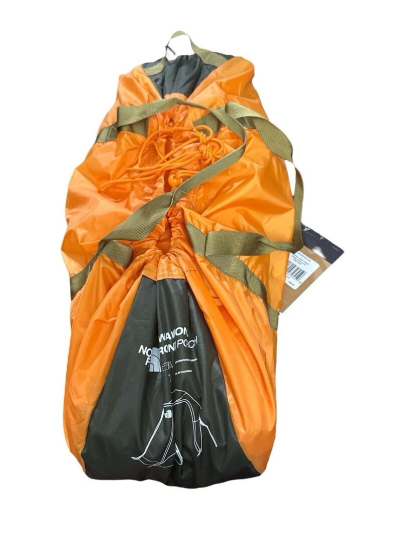 The North Face Wawona FRONT PORCH Vestibule Orange/Timber Tan Brand New