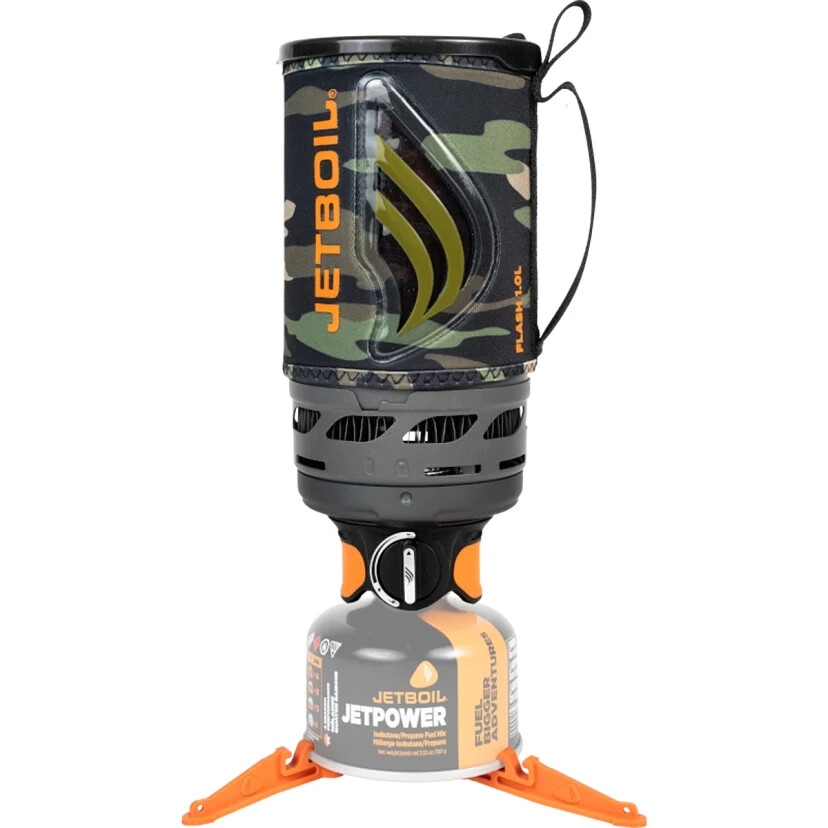 Jetboil Flash 1.0L Camping and Backpacking Stove Cooking System Dark Camo NEW