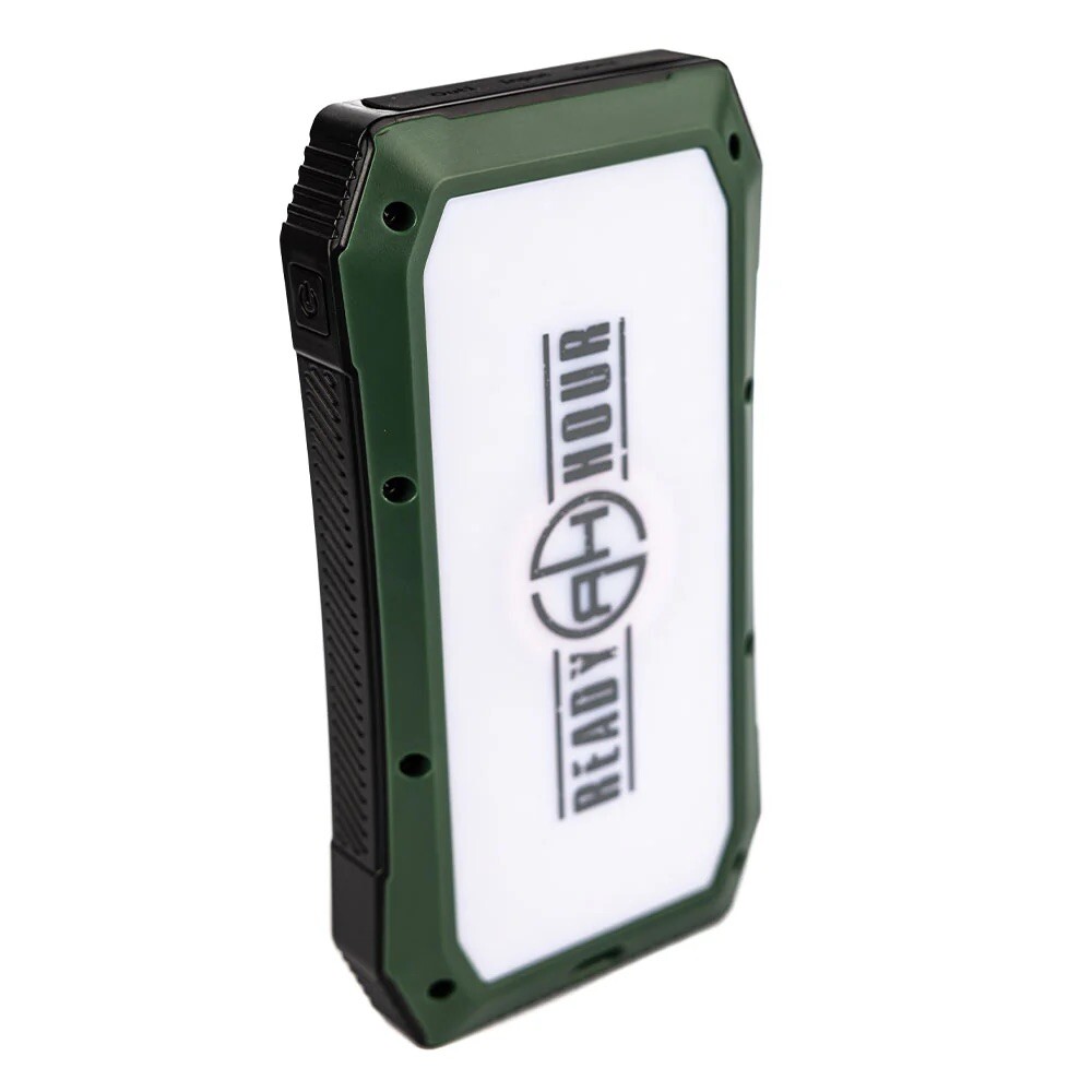 Ready Hour Wireless Solar Power Bank Charger & 20 LED Room Light SOS Signal