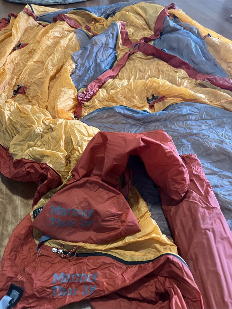 Marmot Thor 3P 4-Season Tent With Poles, Stakes and Storage Bag. No Rain Fly