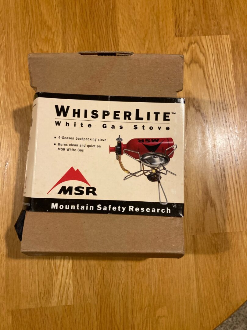MSR WhisperLite White Gas Backpacking Stove New Unopened