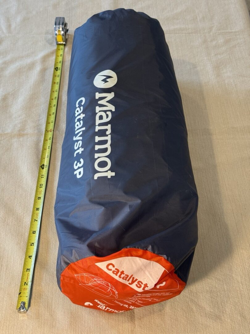 Unused Marmot Catalyst 3P 3 Person 3 Season Tent 2 Vestibules &  Footprint