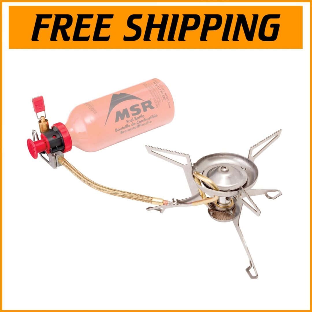 WhisperLite International Lightweight Camping Stove – Versatile & Easy to Clean