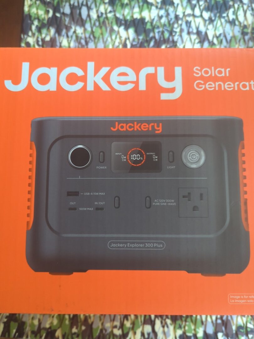 🎁Jackery Explorer 300 Plus Portable Power Station, 288Wh Backup LiFePO4 Battery