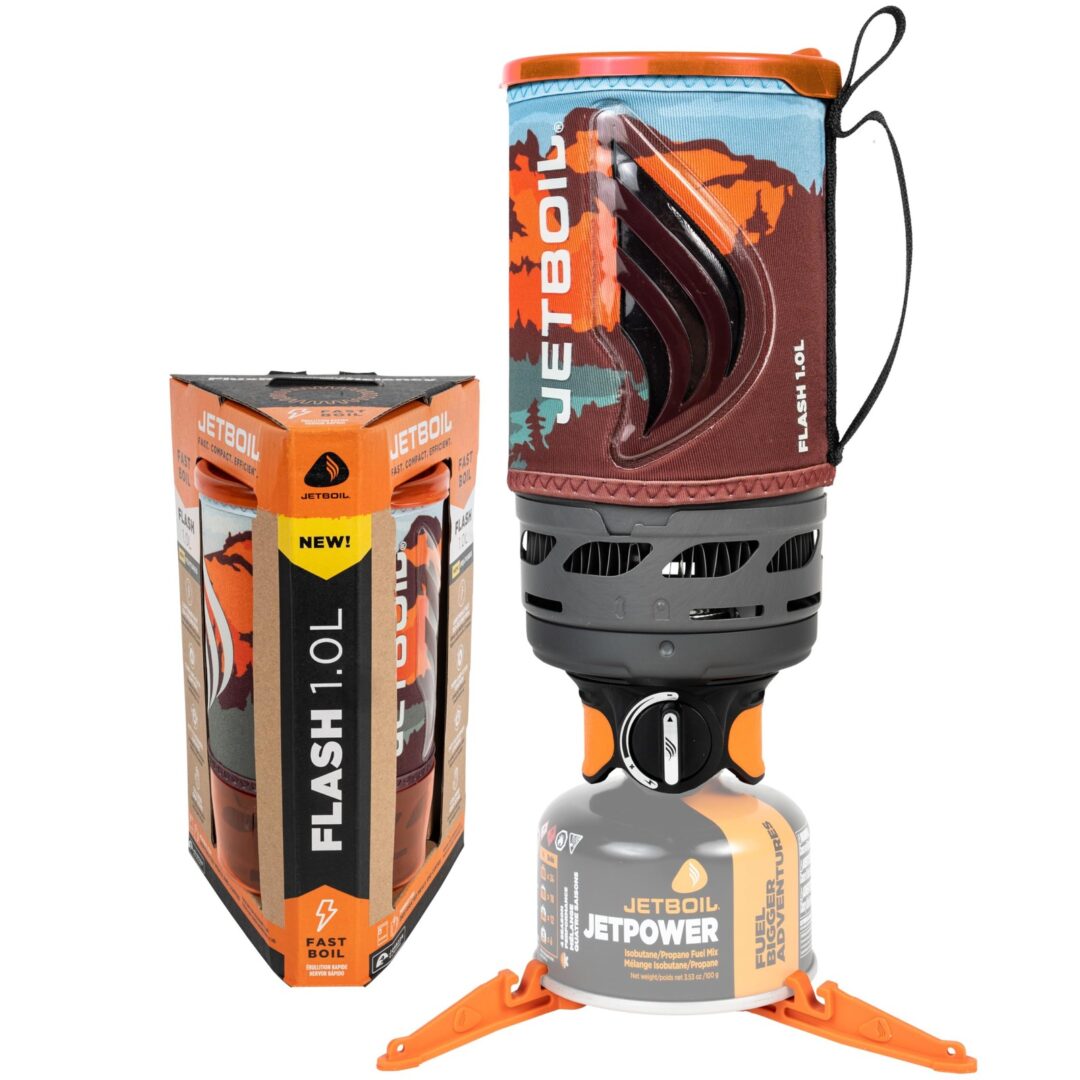 Jetboil Flash 1.0L Portable Stove Auto Ignition Lightweight Camping Cookware