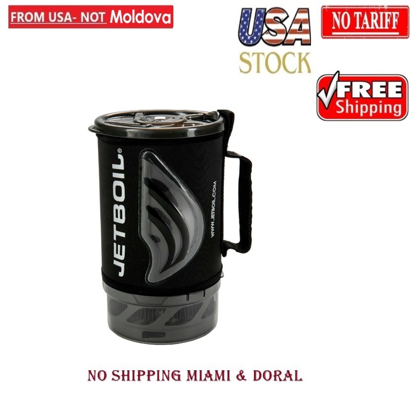 Jetboil Flash 1.0L Portable Fast Boil Stove for Camping and Backpacking