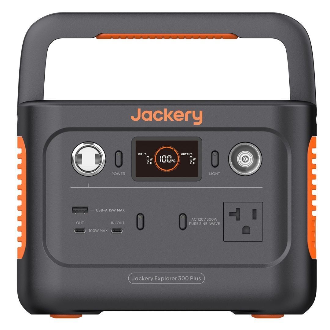 Jackery 300 Plus Portable Power Station Emergency Backup Battery