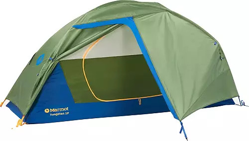 Marmot Tungsten 1 Person Tent, Foliage/Dark Azure