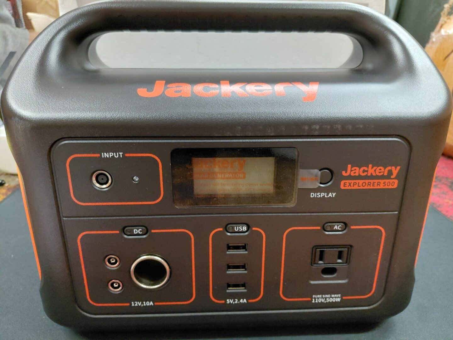Jackery Explorer 550 500W Solar Panel Power Station
