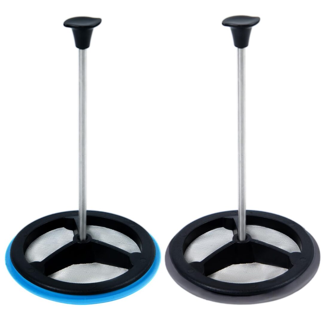 2-Pack Silicone French Press Coffee Makers compatible with Jetboil Flash Camping