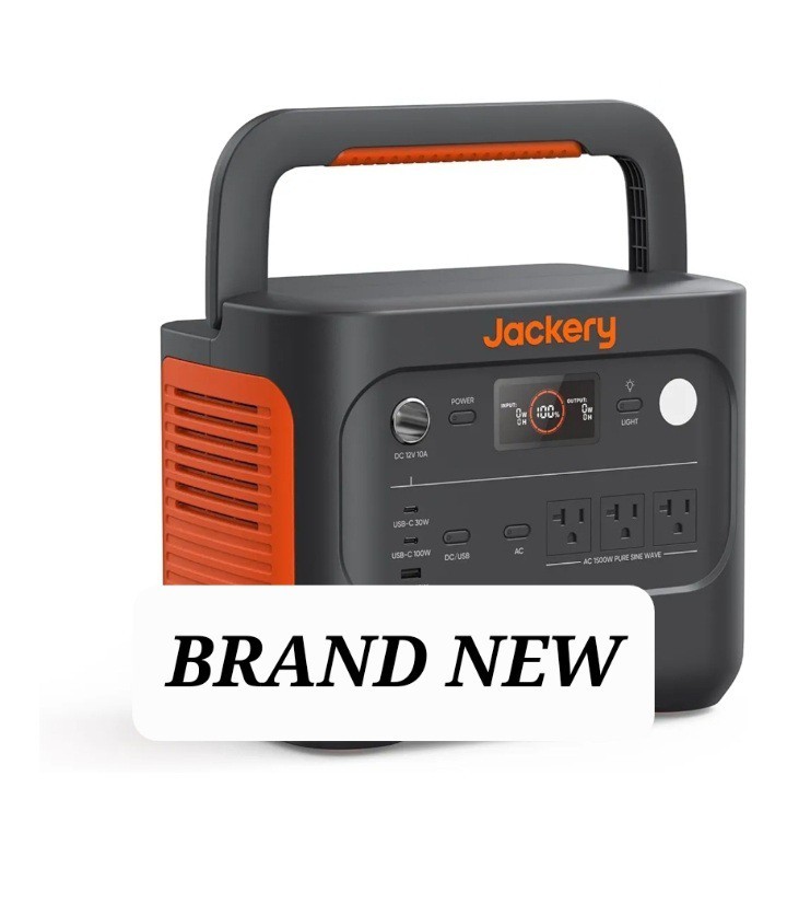 Jackery Explorer Solar Genertor Portable Power Station,1070Wh WE SHIP 2 Guam &PR