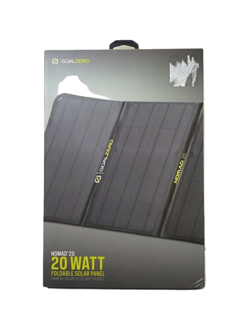 GOAL ZERO camping equipment other NOMAD MAD 20 WATT FOLDABLE SOLAR PANEL Used