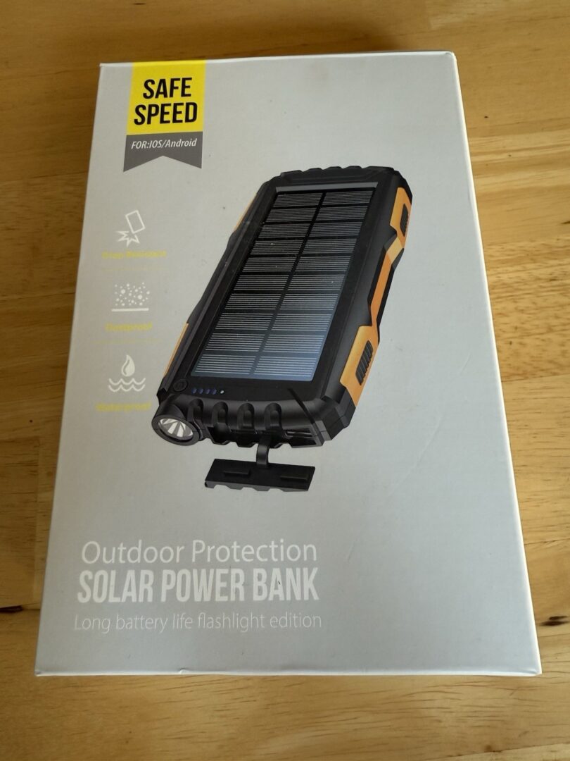 Solar Power Bank New In Box
