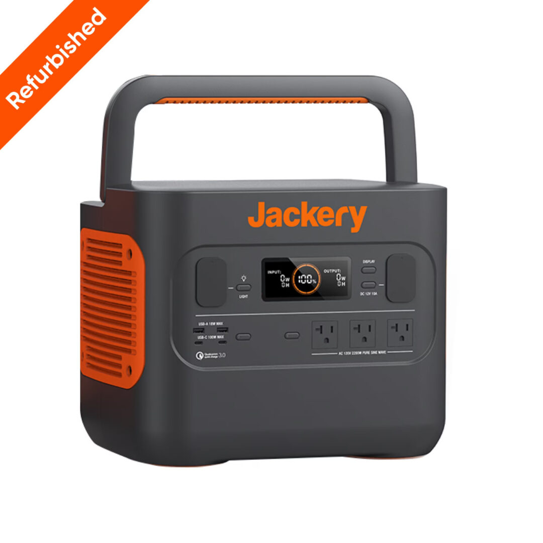 Jackery Refurbished Explorer 2000 Pro Portable Power Station,2155Wh