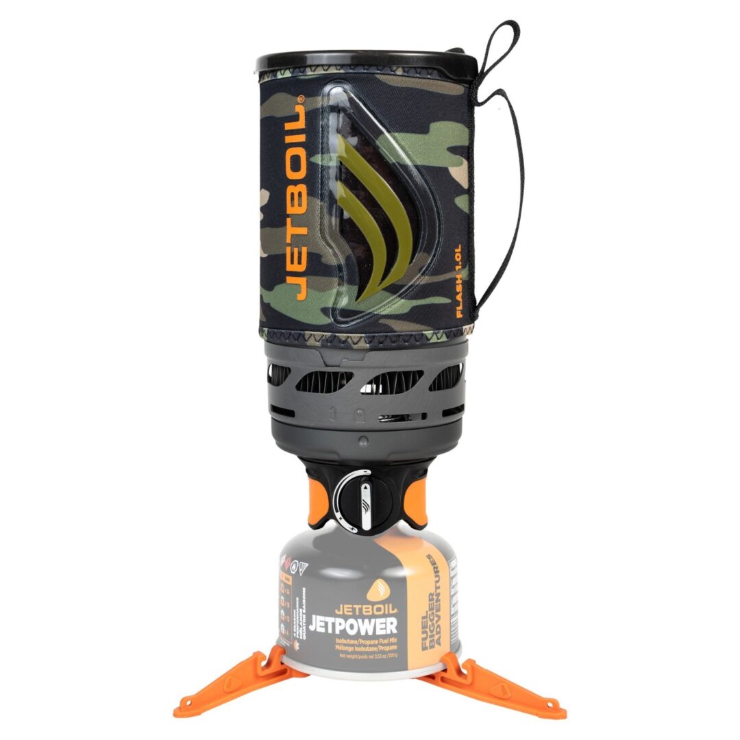 Jetboil Flash 1.0L Portable Fast Boil Stove for Camping , Color Camo