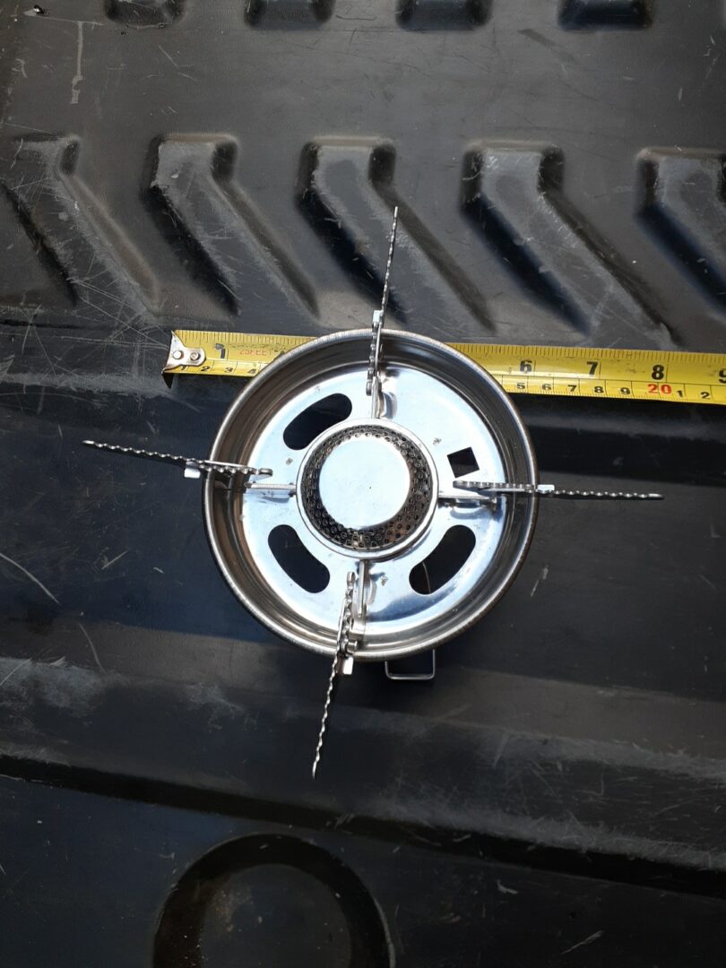 single burner propane stove burner new never used takes small gas line 1/2 in