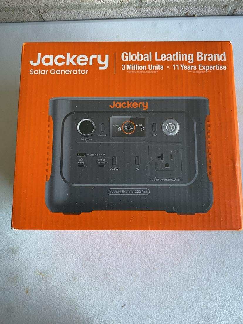 Jackery Explorer 300 Plus Portable Power Station: Rechargeable 78000mAh,