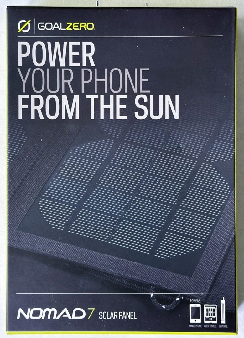 Goal Zero Nomad 7 Solar Panel Ultra-Light class