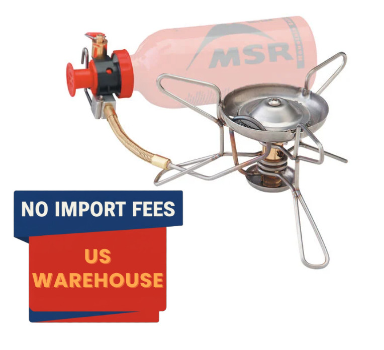 WhisperLite Stove U24 Backpacking Liquid Fuel Stove Stainless Steel Adventure