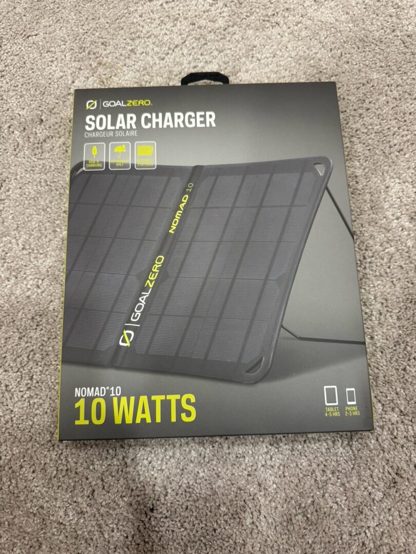 Goal Zero Nomad 10 10W Portable Foldable Solar Panel USB Weatherproof