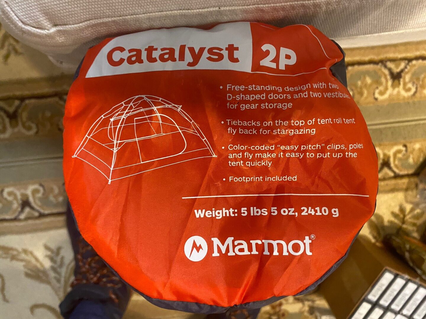 NWT Marmot Catalyst Tent – 2-Person, 3-Season – Footprint Included