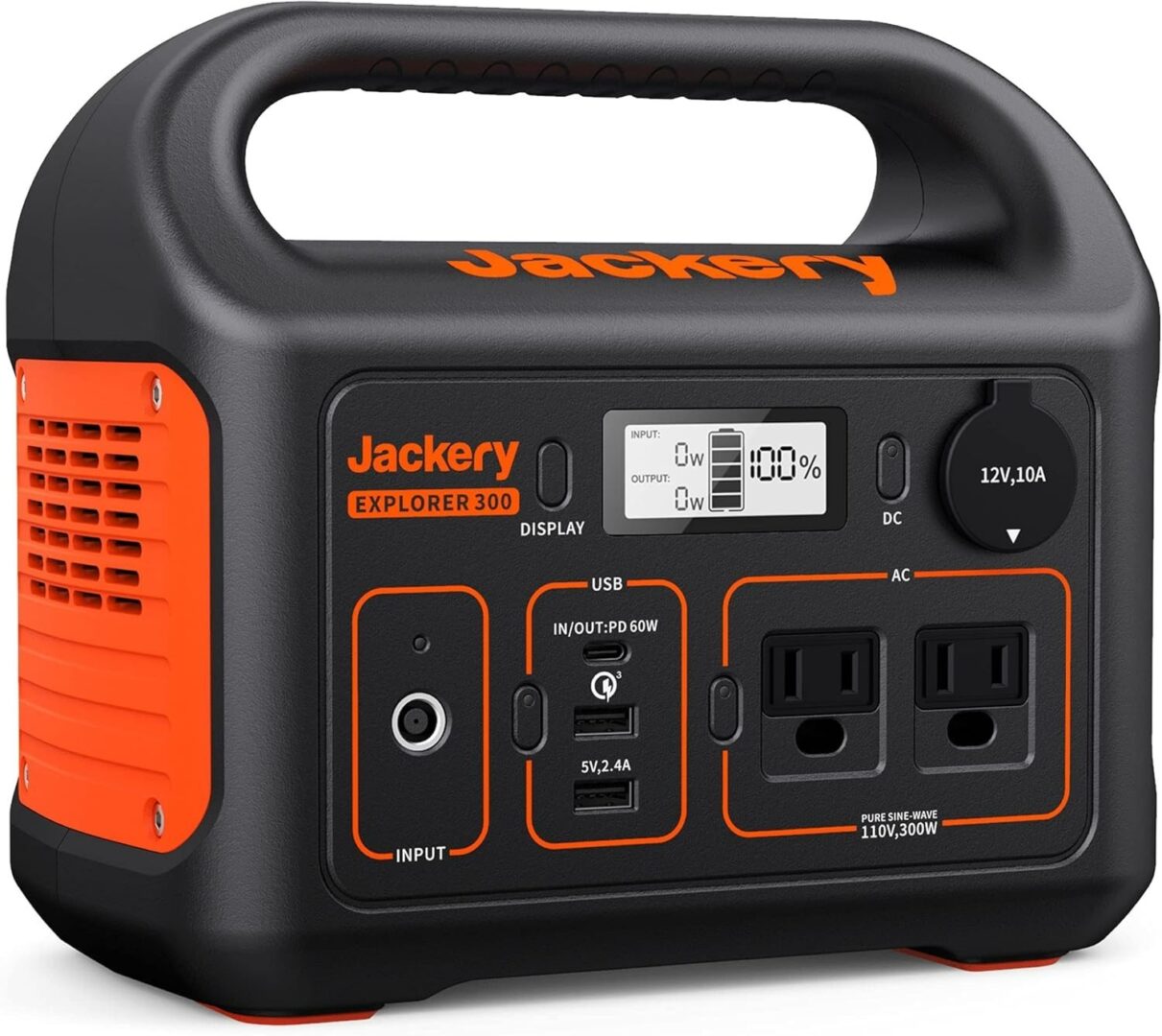 Jackery Portable Power Station Explorer 300, 290Wh (Refurbished)
