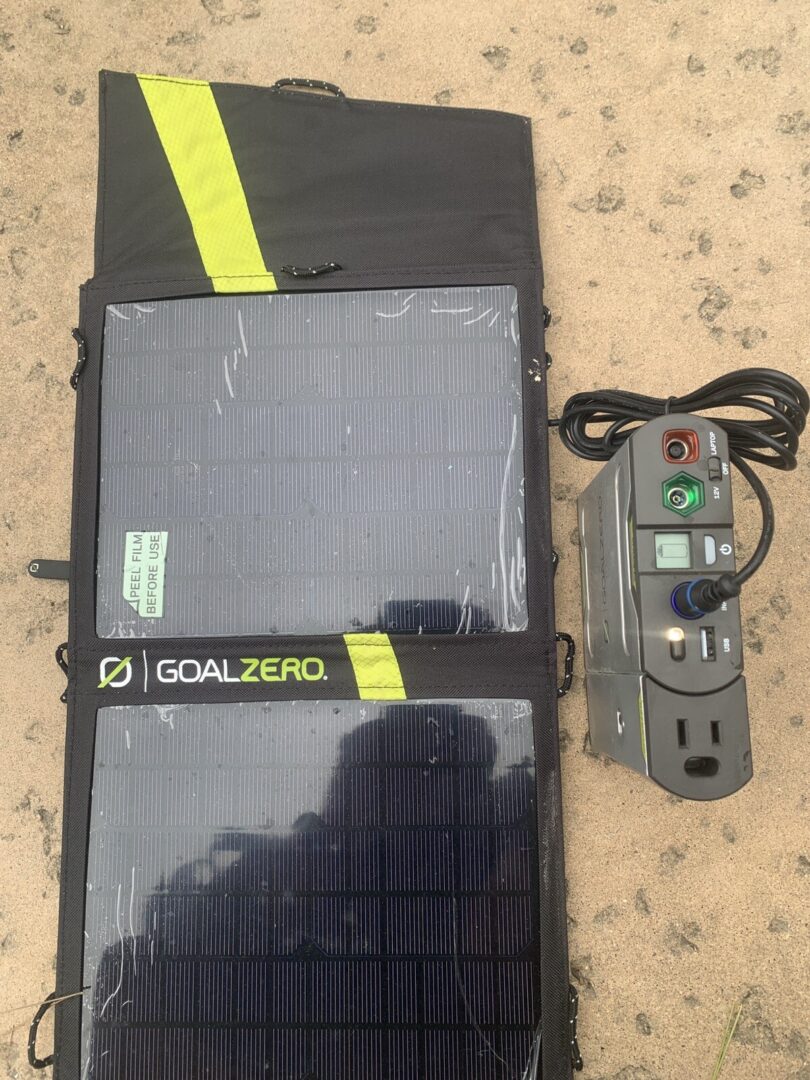 goal zero nomad 13m Solar Panel And Sherpa 50 Power Station 100w Inverter