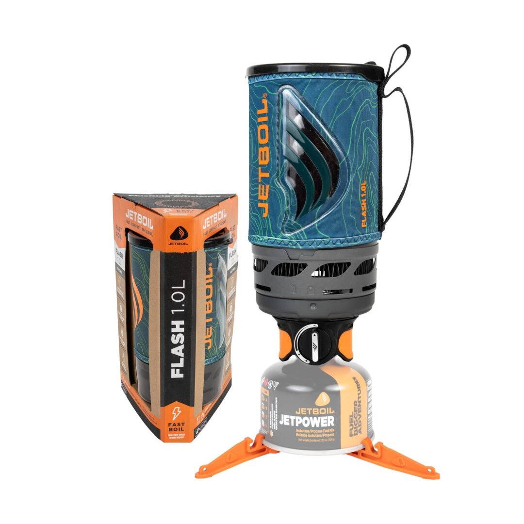 Jetboil Flash Portable Fast Boil Stove for Camping and Backpacking with 1-Ste…