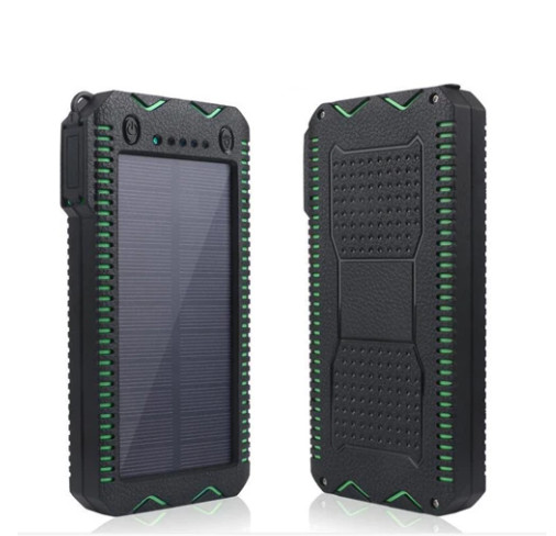 15000mAh Solar Power Bank Portable Charger Dual USB Universal Phone Battery Back