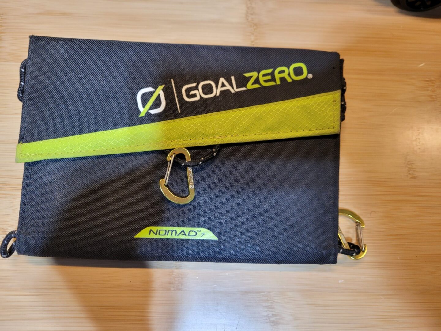 Goal Zero Nomad 7 Portable Solar Panel | TESTED Comes With Cables No Batteries