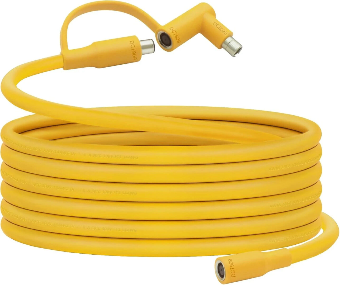 Solar Panel Extension Cable for Jackery 20FT, 14AWG 8Mm DC Connector Compatible