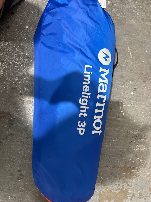 Marmot Limelight Tent 3-Person Solar/Red Sun