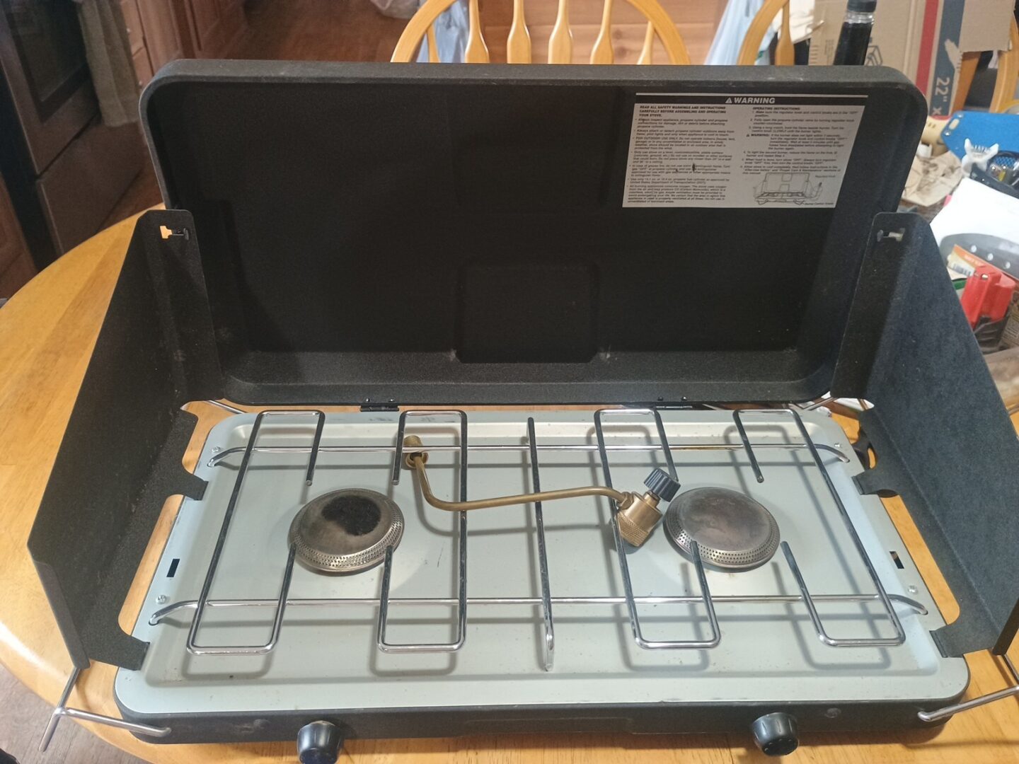 2 Burner Propane Camp Stove