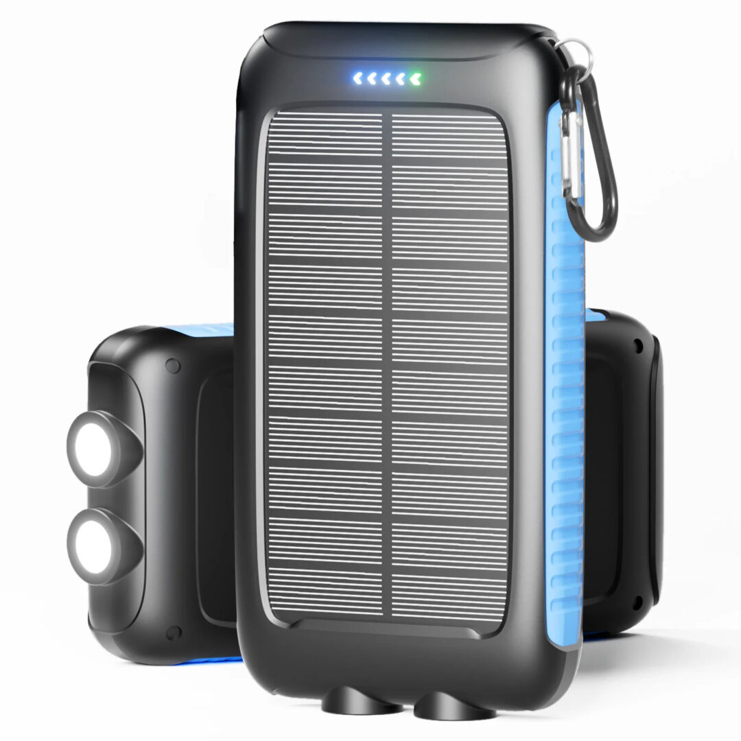 38800mAh Solar Power Bank Charger with Dual USB, Fast Charging, Waterproof New
