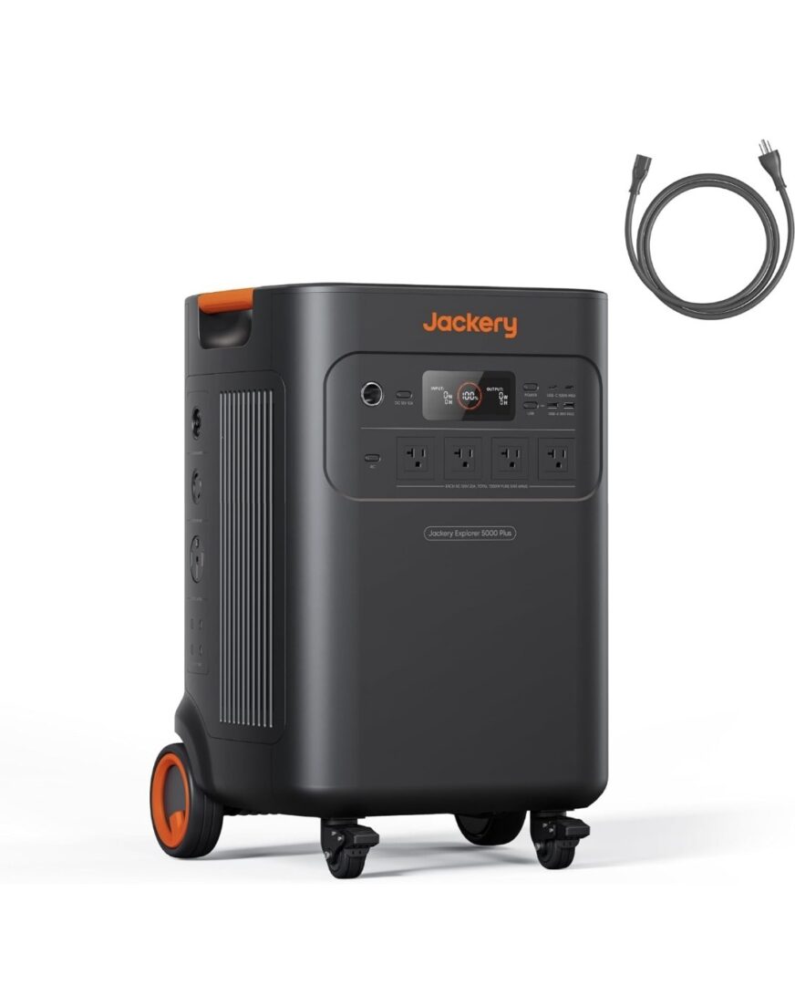 Jackery Solar Generator 5000 Plus 5000Wh LifeP04, 7200W (WE SHIP OVERSEAS)