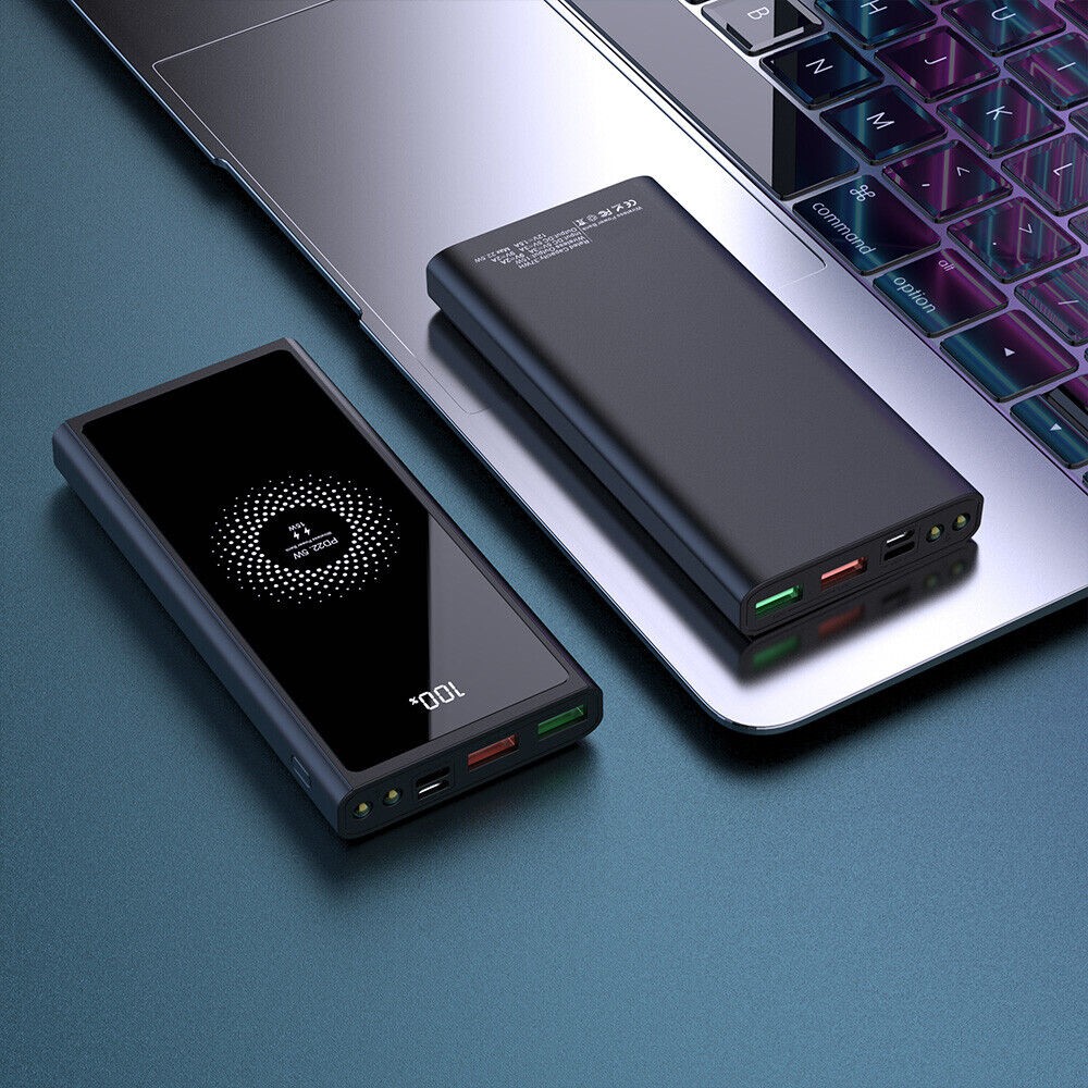 Wireless Power Bank 800000mAh Backup Portable Charger External Battery Pack 2025
