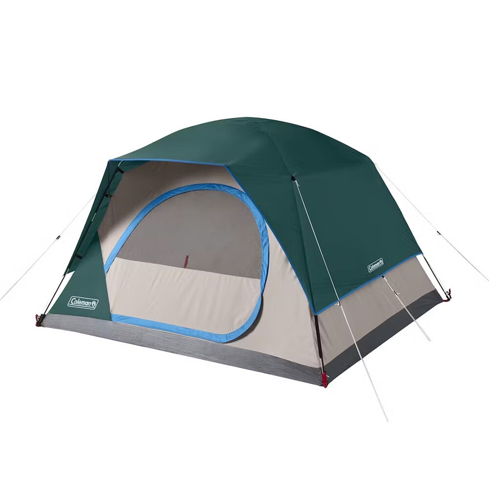 COLEMAN 2206908 4-Person Skydome Camping Tent – Evergreen