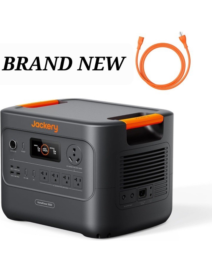 Jackery HomePower 3000 Portable Power Station, 3600W Output (WE SHIP OVERSEA