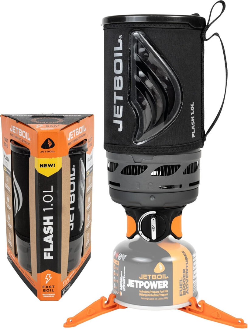 And 1.0L Portable Camping for Backpacking Stove Fast 1-S Jetboil with Boil Flash