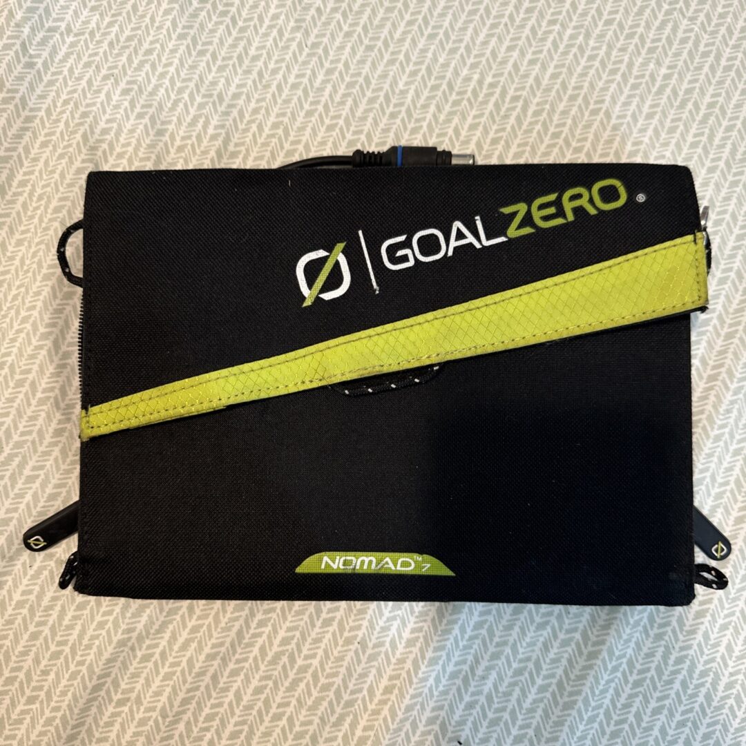 goal zero nomad 7 solar panel