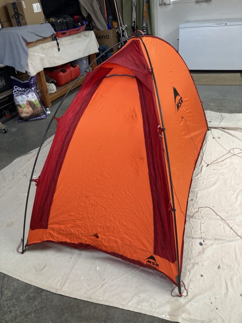 MSR Advance Pro 2 Tent – Freestanding – 4 Season – pre owned used once