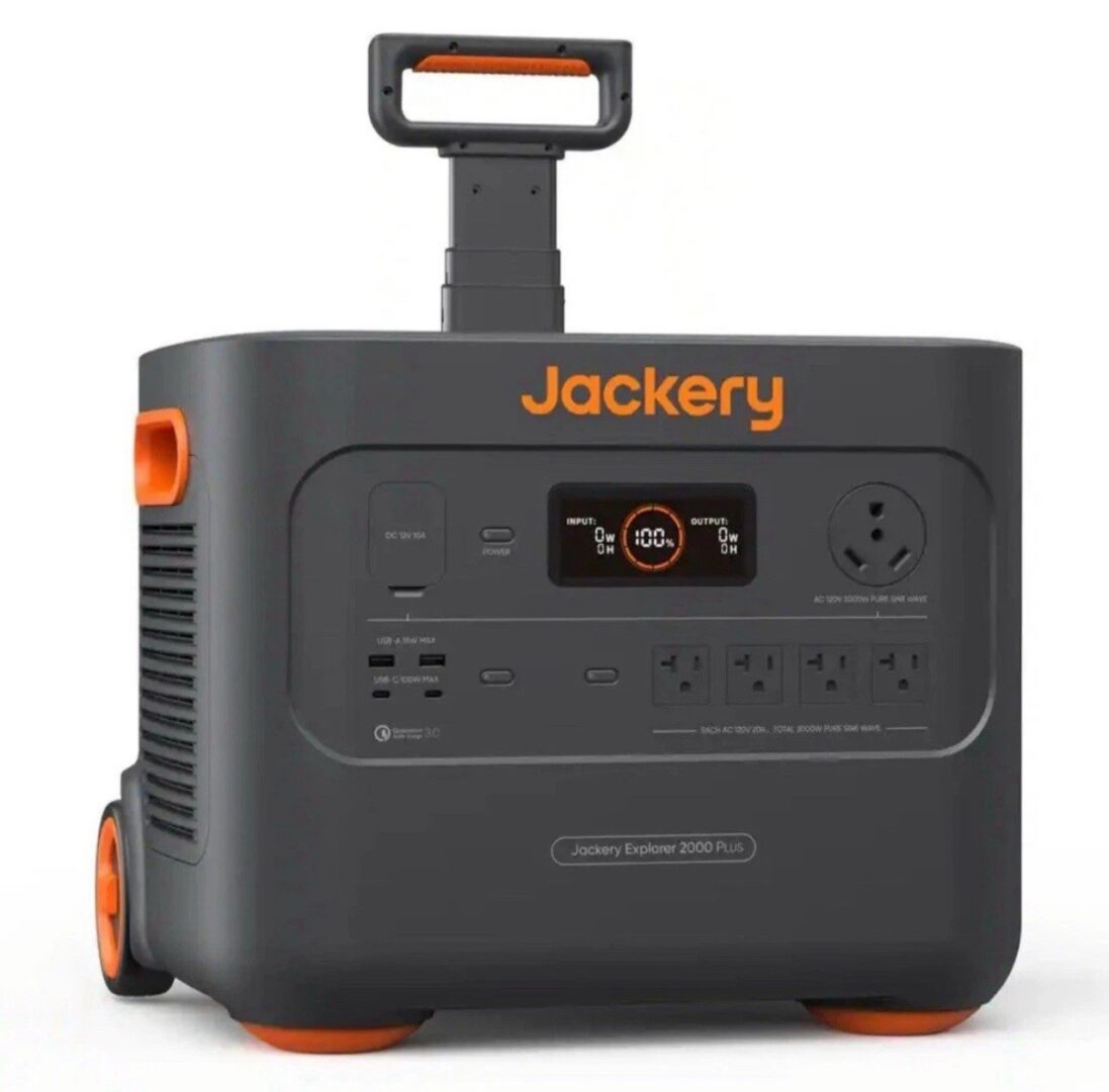 Jackery Explorer 2000 Plus JE-2000C Portable Solar Generator Power Station New