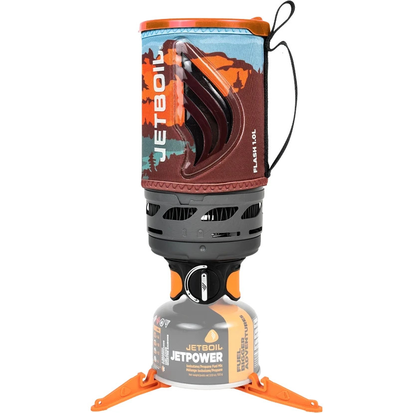Jetboil Flash 1.0L Camping and Backpacking Stove Cooking System Mountainscape