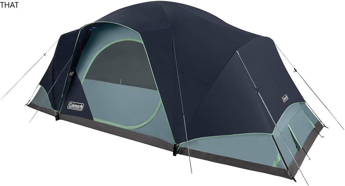 Coleman Skydome XL Large Family Tent with 5 Minute Setup,Contains Pfas,12-Person