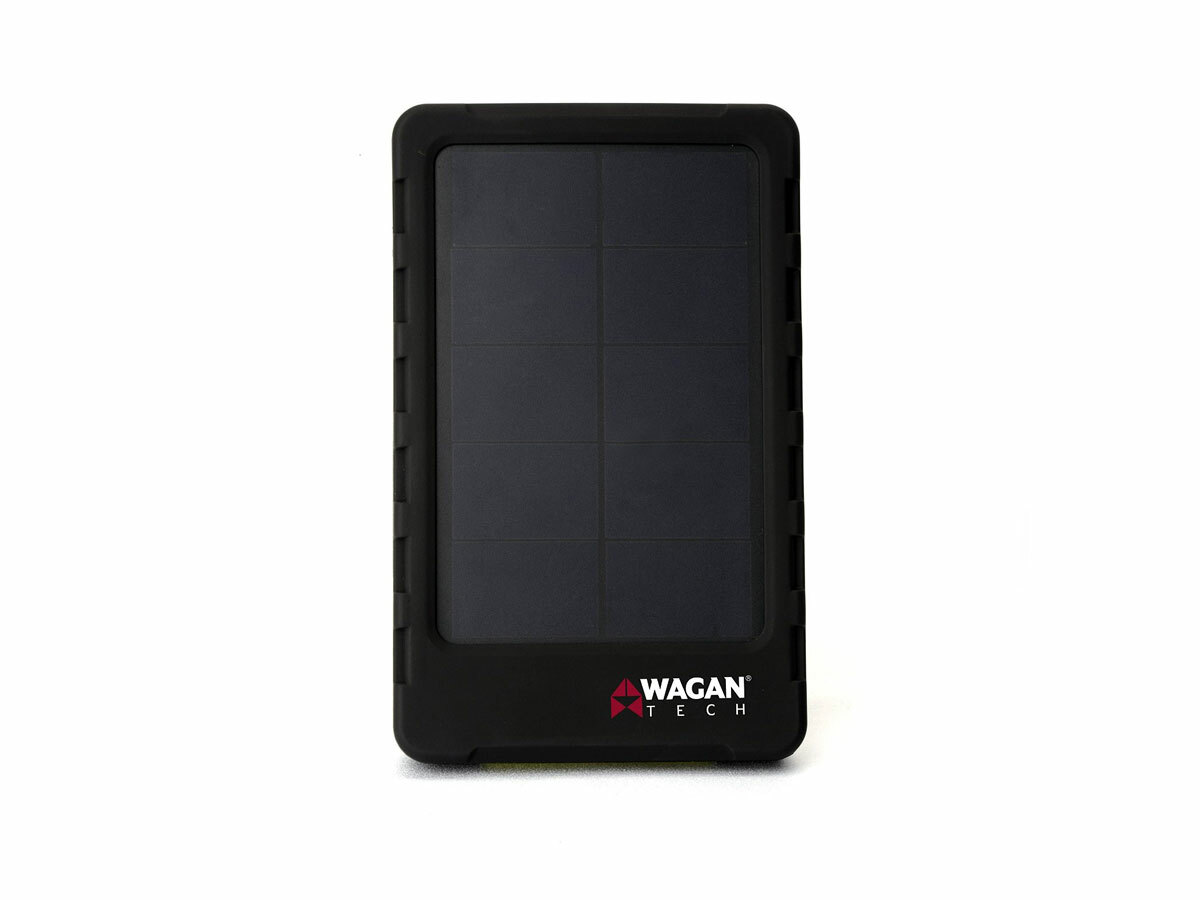 WAGAN TECH Solar Power Dex – Solar Power bank, charger