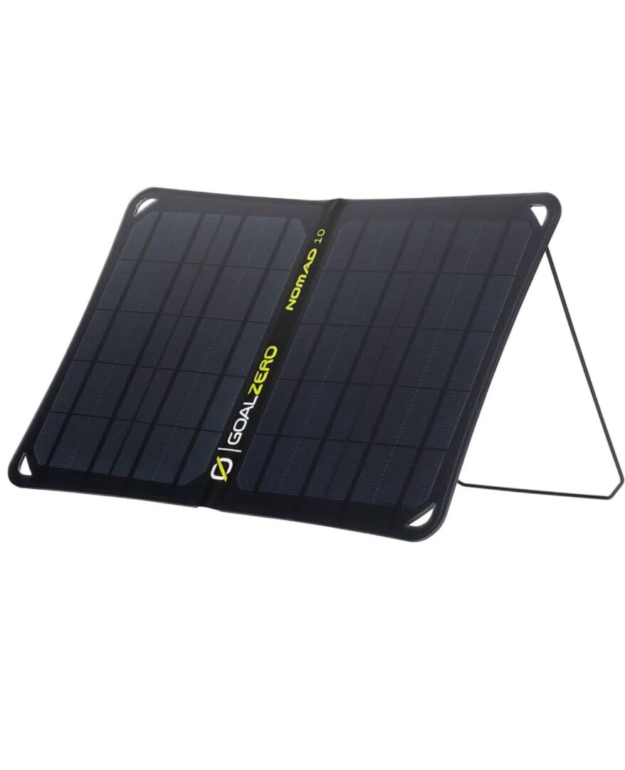 Goal Zero Nomad 10, Foldable Monocrystalline 10 Watt Solar Panel with USB Port
