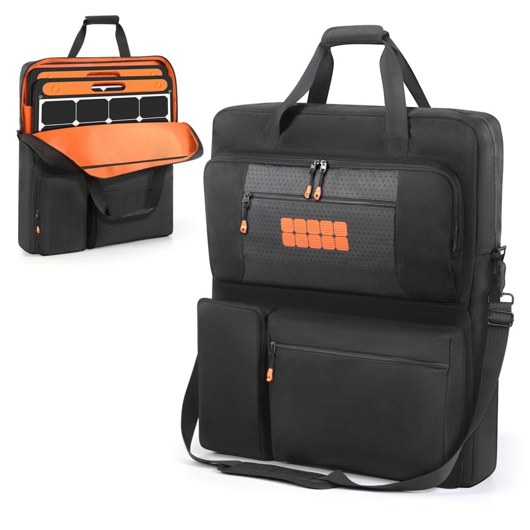 Travel Carrying Case Compatible with Jackery SolarSaga 100W 100X 200W – Solar…