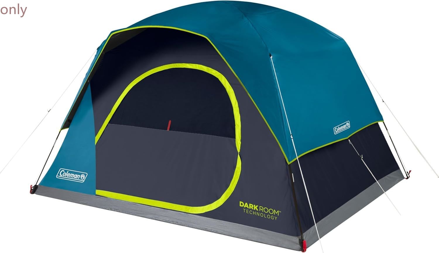 Coleman 6 Person Skydome Dark Room Tent with Rainfly, 5 Minute Setup,FAS-Free