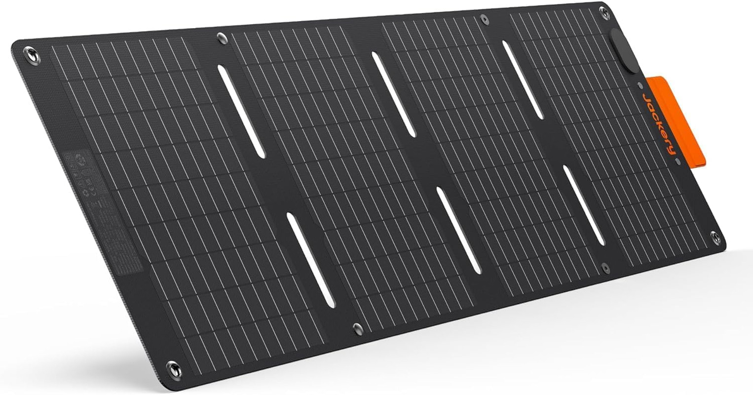 Jackery Solarsaga 40W Mini Solar Panel,Portable Solar Panels with USB-C & USB-A